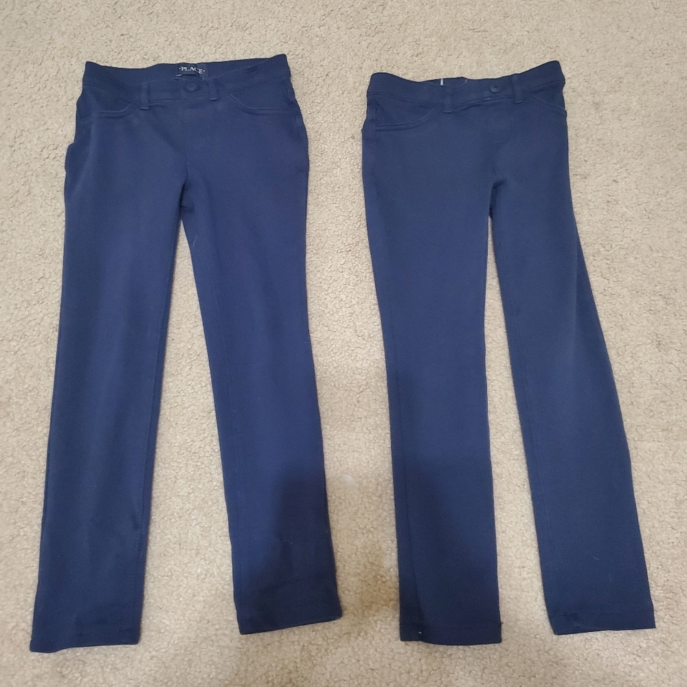 Children's Place Girls Uniform Jeggings